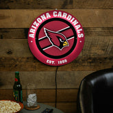 Arizona Cardinals, Metal Lite, Round