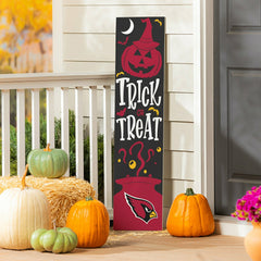 47" Double Sided Leaner, Arizona Cardinals, Halloween