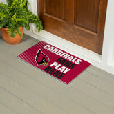 Arizona Cardinals Fan Mat, 28"x16"