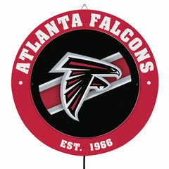 Atlanta Falcons, Metal Lite, Round