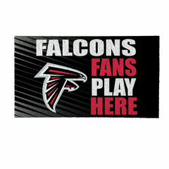 Atlanta Falcons Fan Mat, 28"x16"