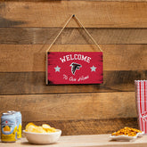 Atlanta Falcons Wood Wall Sign, 6x11