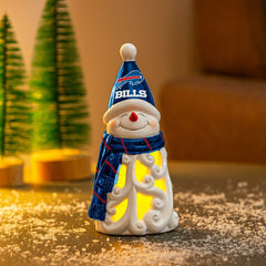 Buffalo Bills Snowman LED Statuary, 8"