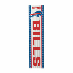 47" Double Sided Leaner, Buffalo Bills, Christmas