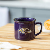 Baltimore Ravens Ceramic Camp Cup with Enamel Finish, 14oz