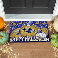 Baltimore Ravens Halloween PVC Mat, 28"x16"