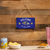 Baltimore Ravens Wood Wall Sign, 6x11