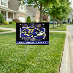 Baltimore Ravens Yard Sign, Patriotic