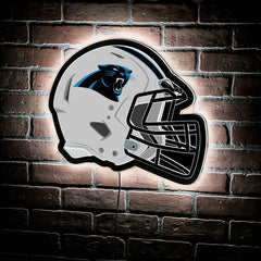 LED Wall Decor, Helmet, Carolina Panthers