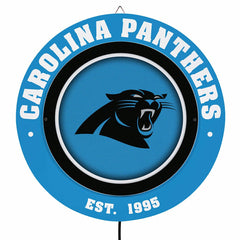 Carolina Panthers, Metal Lite, Round