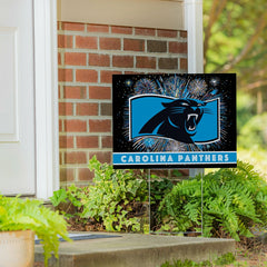 Carolina Panthers Yard Sign, Patriotic