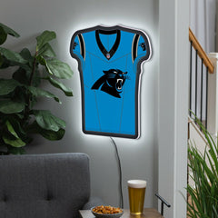 Carolina Panthers NFL Football Jersey Edgelite LED Decor