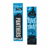 Carolina Panthers 47" Double Sided Leaner, Halloween