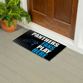 Carolina Panthers Fan Mat, 28"x16"