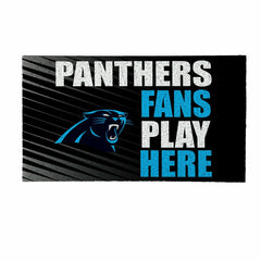 Carolina Panthers Fan Mat, 28"x16"