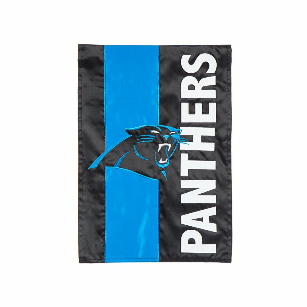 Carolina Panthers Embellished Garden Flag