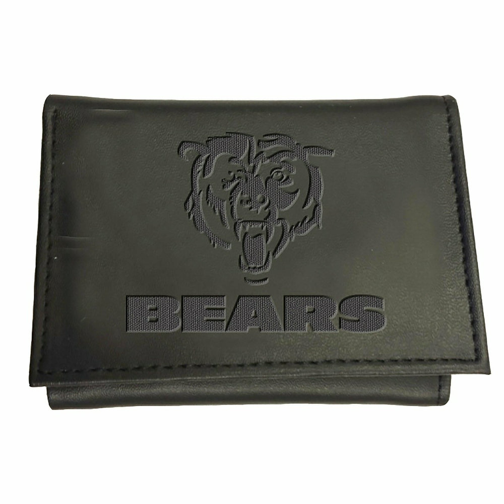 Chicago Bears, Tri-Fold Wallet, Black
