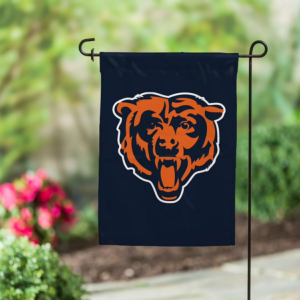 Chicago Bears Applique Garden Flag