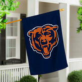 Chicago Bears Applique House Flag