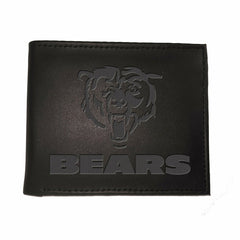 Chicago Bears, Bi-Fold Wallet, Black