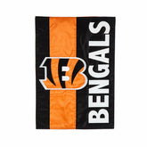 Cincinnati Bengals Embellished Garden Flag