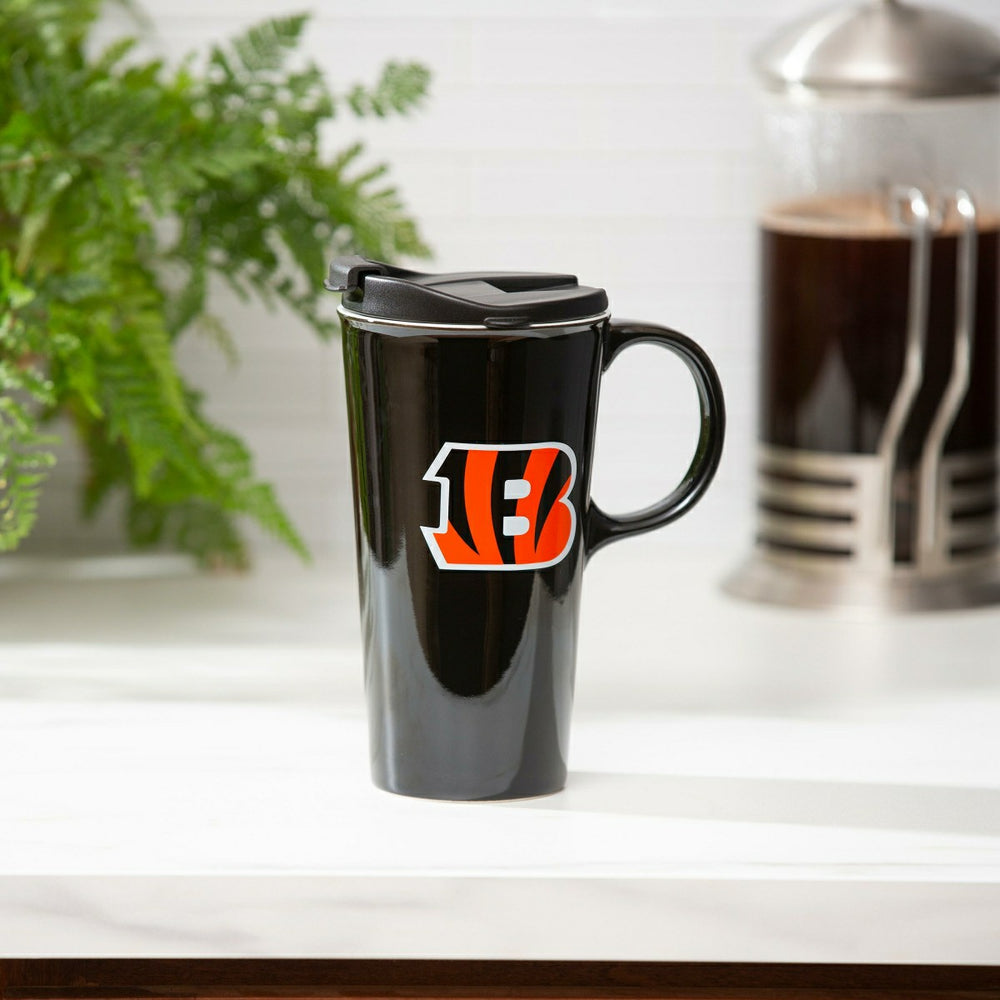 Cincinnati Bengals, 17oz Boxed Travel Latte