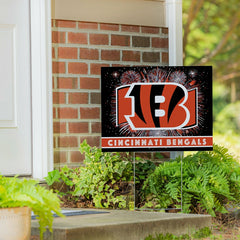 Cincinnati Bengals Yard Sign, Patriotic