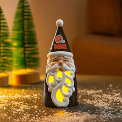 Cleveland Browns Santa LED Statuary, 8"