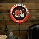 Cleveland Browns, Metal Lite, Round