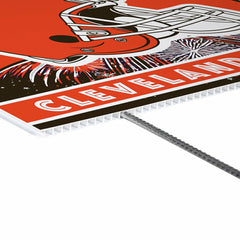 Cleveland Browns Yard Sign, Patriotic