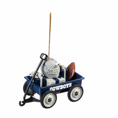 Dallas Cowboys Team Wagon Ornament