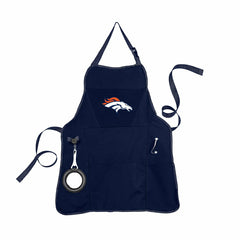 Deluxe Cotton Canvas NFL Team Pride Grilling/Cooking Apron, Denver Bro