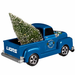 Detroit Lions Holiday Rally Truck Statue