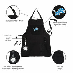 Detroit Lions Grilling Apron
