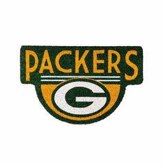 NFL Shaped Coir Door Mat, Packers