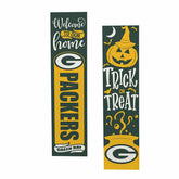 47" Double Sided Leaner, Green Bay Packers, Halloween