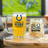 Indianapolis Colts, Stemless 17OZ Wine & Beer 16 OZ Gift Set
