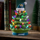 8" LED Ceramic Christmas Tree, Jacksonville Jaguars