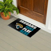 Jacksonville Jaguars Fan Mat, 28"x16"
