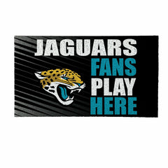 Jacksonville Jaguars Fan Mat, 28"x16"