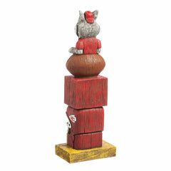 Kansas City Chiefs Tiki Team Totem Garden Statue