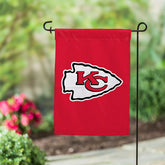 Kansas City Chiefs Applique Garden Flag