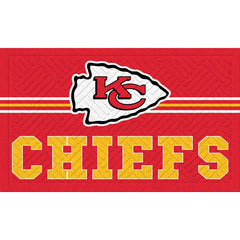 Embossed Mat, Cross Hatch, Kansas City Chiefs