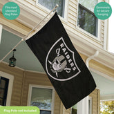 Las Vegas Raiders Single Sided Estate Flag with 2 Grommets, 3'x5'