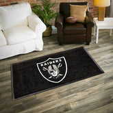 3'x5' Large USA Indoor Outdoor Outdoor Entryway Mat, Las Vegas Raiders