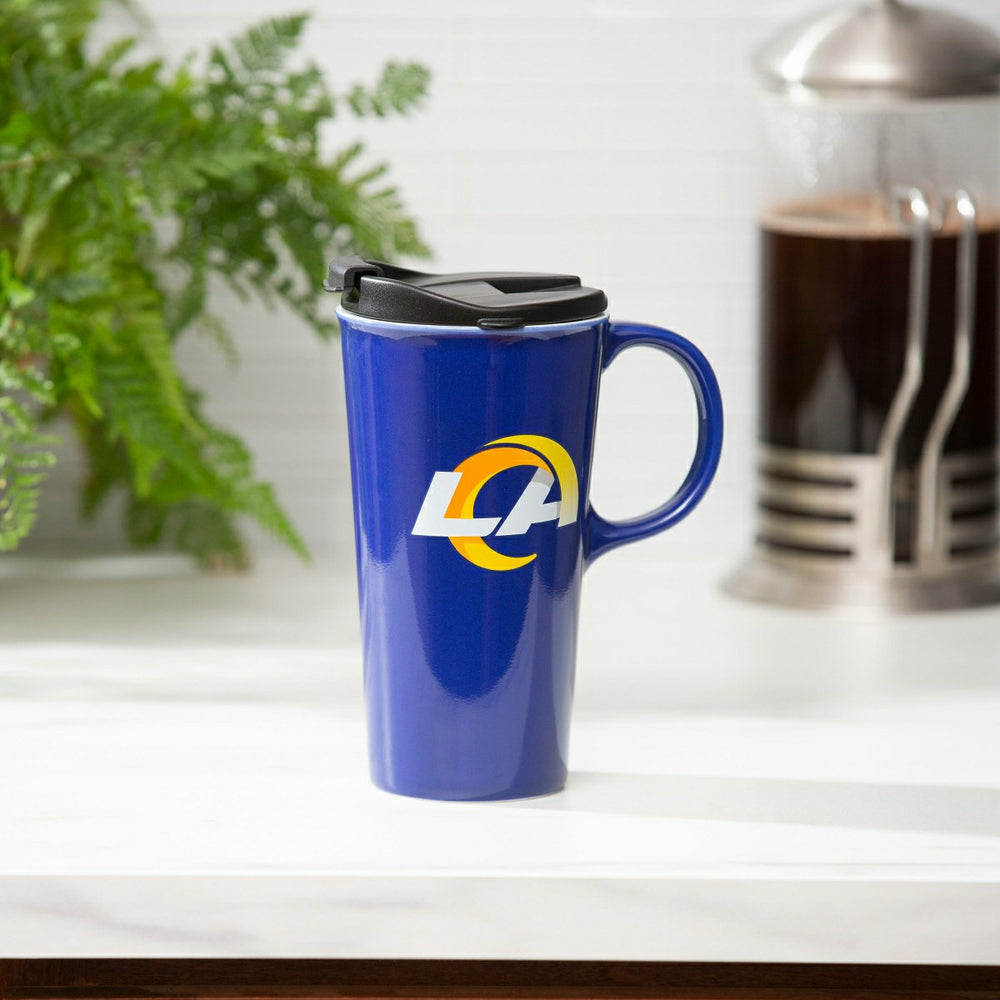 Los Angeles Rams, 17oz Boxed Travel Latte