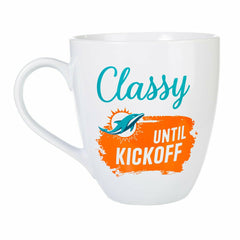 Miami Dolphins, Ceramic Cup O'Java 17oz Gift Set