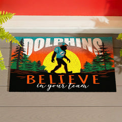 Miami Dolphins Bigfoot PVC Mat, 28"x16"
