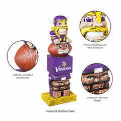 Minnesota Vikings Tiki Team Totem Garden Statue