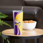 Stainless Steel Tumbler, 20oz, Minnesota Vikings